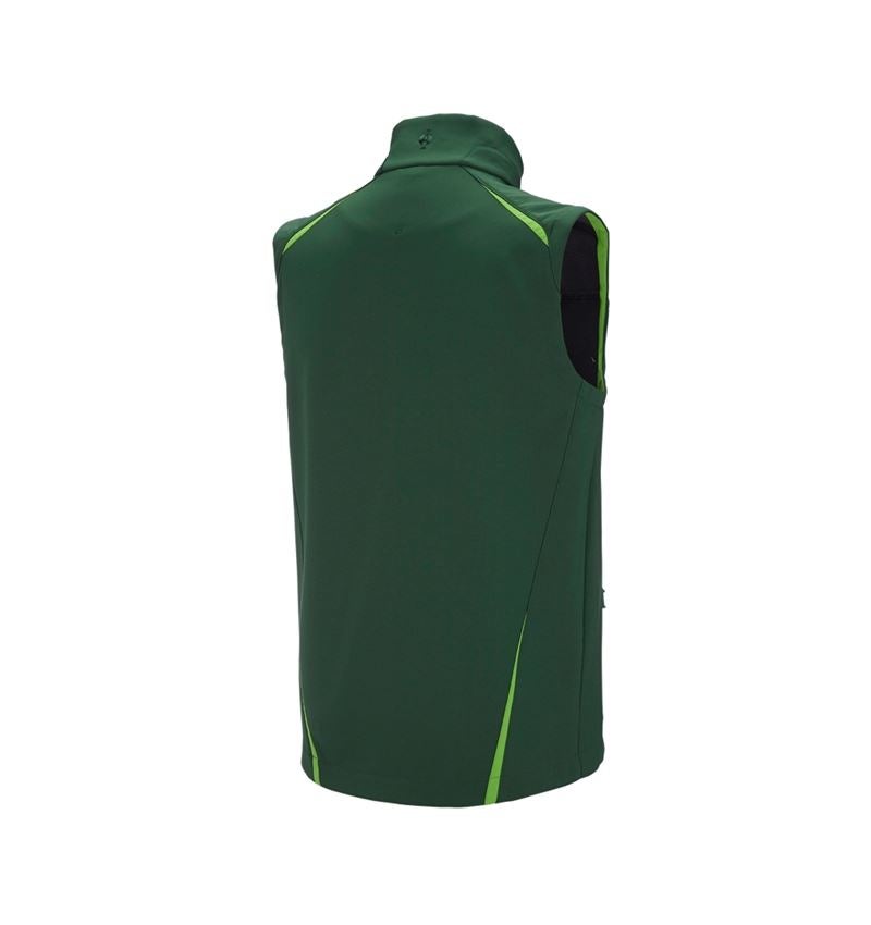 Topics: Softshell bodywarmer e.s.motion 2020 + green/seagreen 3