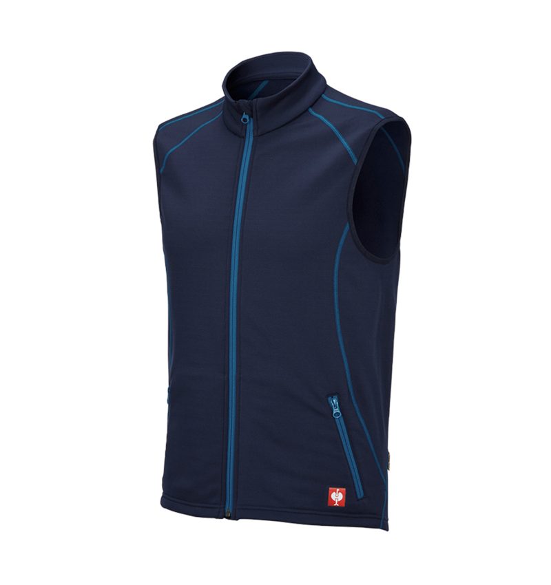 Work Body Warmer: Function bodywarmer thermo stretch e.s.motion 2020 + navy/atoll 2