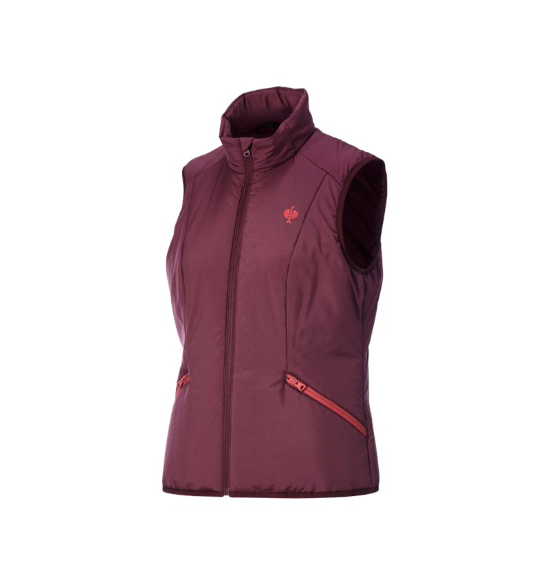 Topics: Bodywarmer e.s.trail, ladies' + mahoganyred/opalred 2