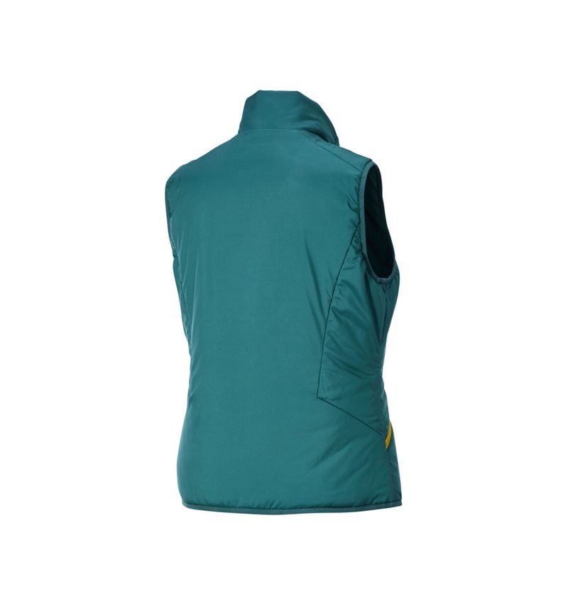 Topics: Bodywarmer e.s.trail, ladies' + emeraldgreen/chromeyellow 3