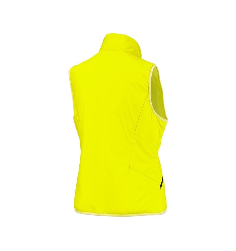 Work Jackets: Bodywarmer e.s.trail, ladies' + acid yellow/black 4