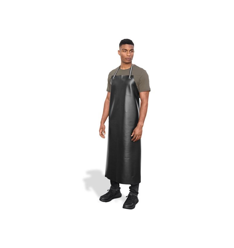 Aprons: Guttasyn Apron, black + black