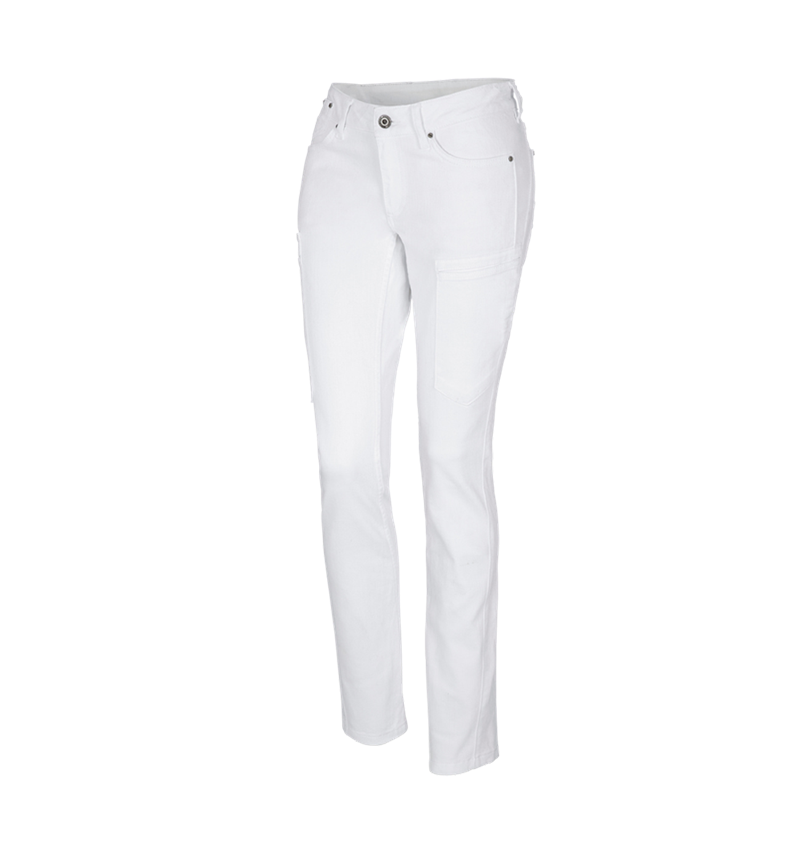 Topics: e.s. 7-pocket jeans, ladies' + white 4