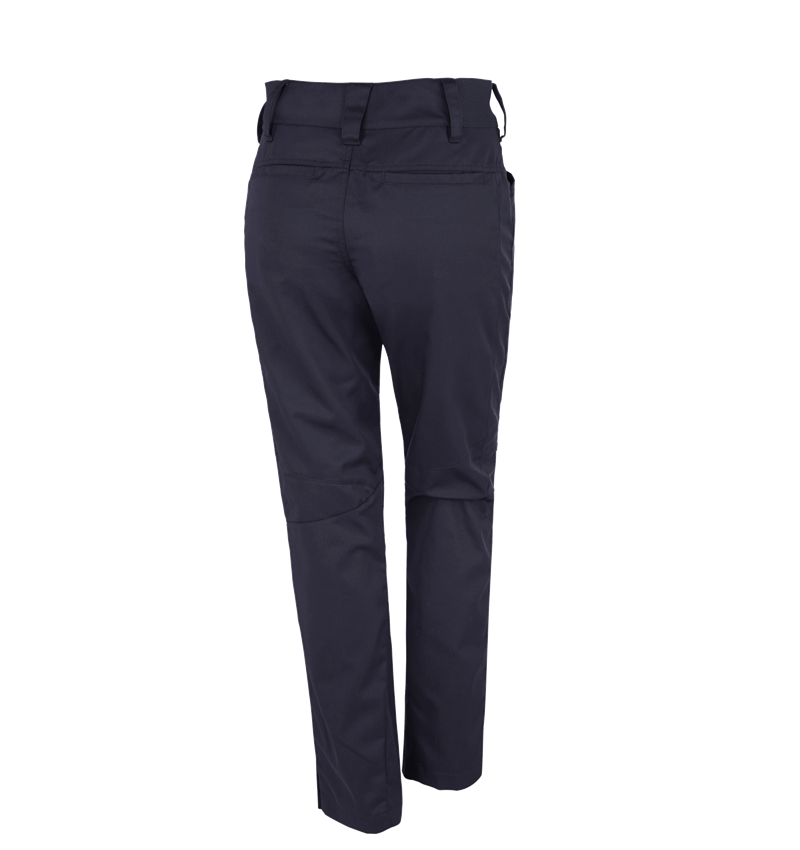 Work Trousers: e.s. Trousers base, ladies' + navy 1