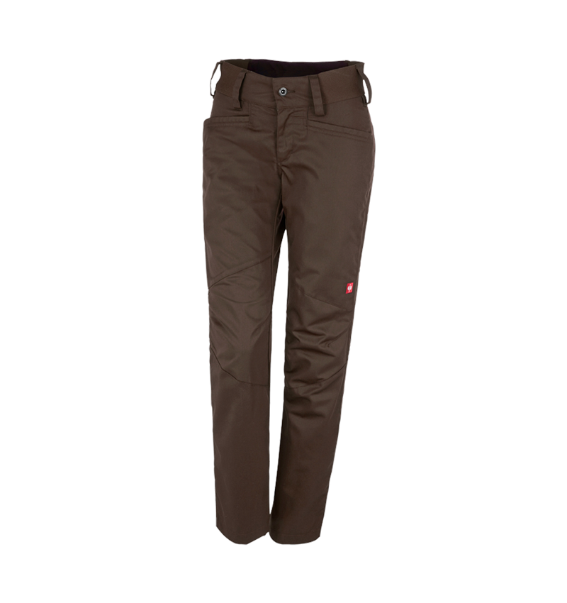 Topics: e.s. Trousers base, ladies' + chestnut
