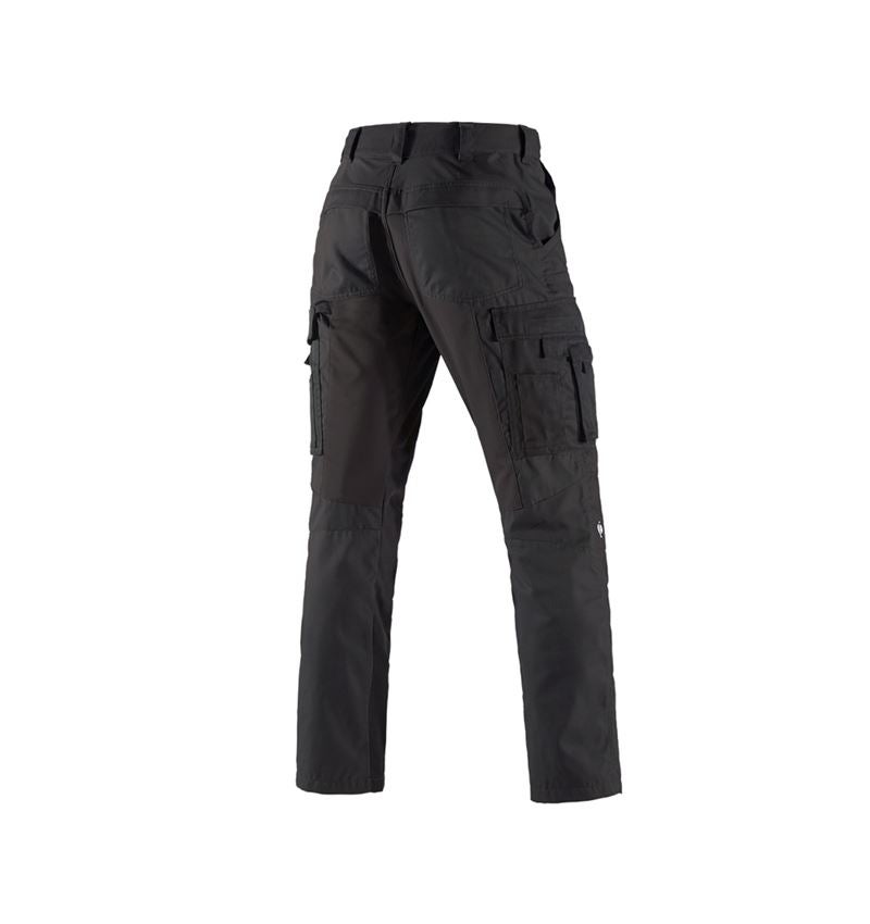 Work Trousers: Cargo trousers e.s. comfort + black 3
