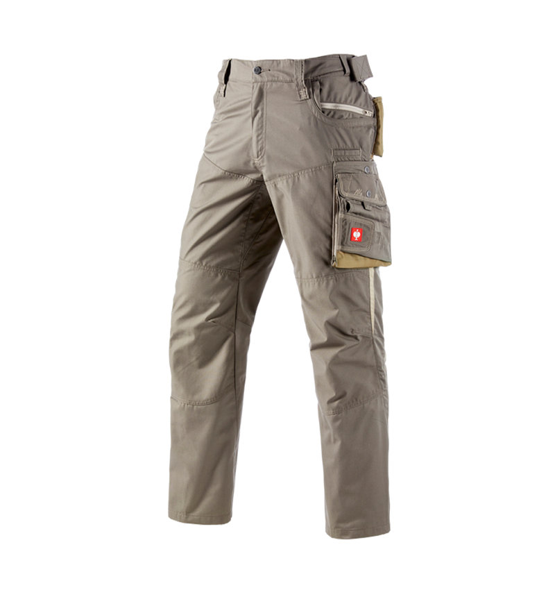 Topics: Trousers e.s.motion Summer + stone/khaki/sand 4
