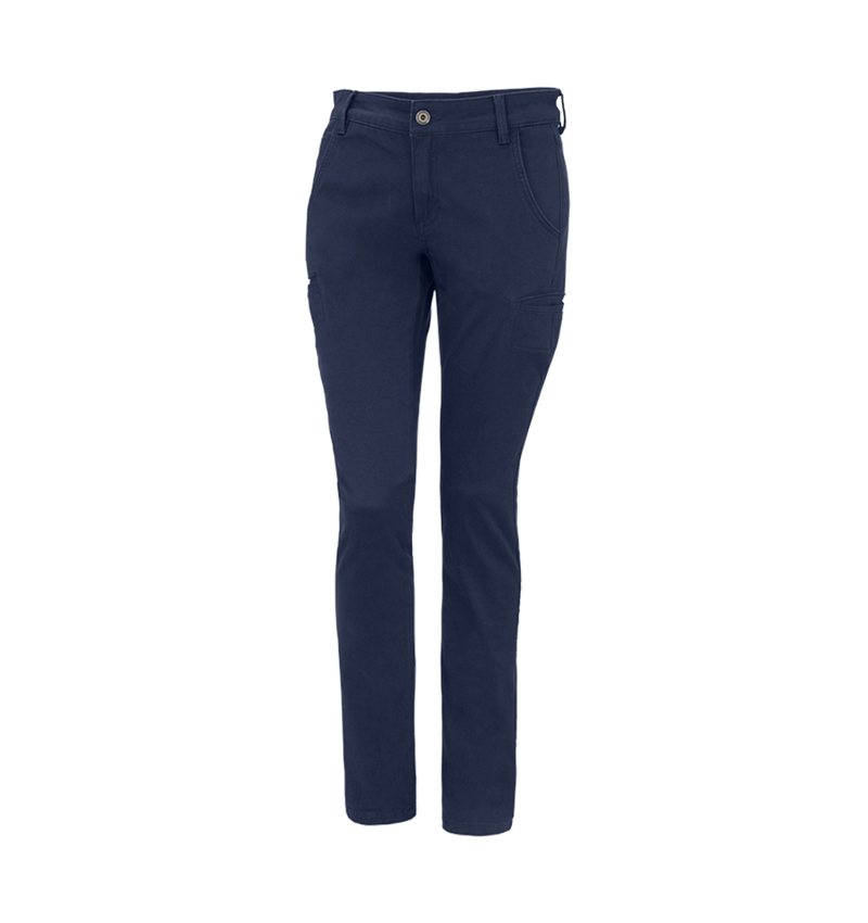 Topics: e.s. Trousers  Chino, ladies' + navy 3