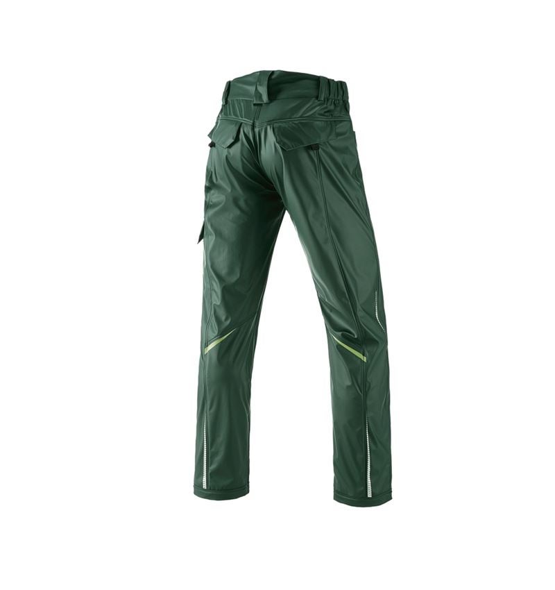 Topics: Rain trousers e.s.motion 2020 superflex + green/seagreen 5