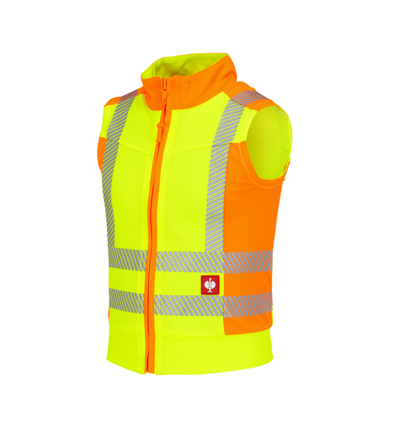 Body Warmer: High-vis function bodywarmer e.s.motion 2020, c. + high-vis yellow/high-vis orange 5