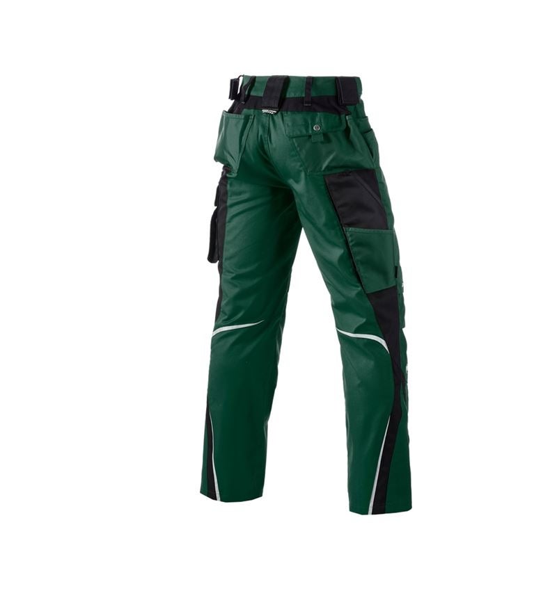 Carpenters: Trousers e.s.motion Winter + green/black 3