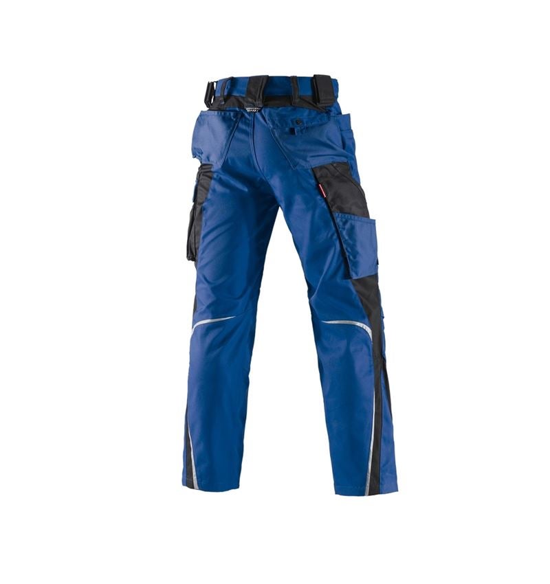 Work Trousers: Trousers e.s.motion Winter + royal/black 7