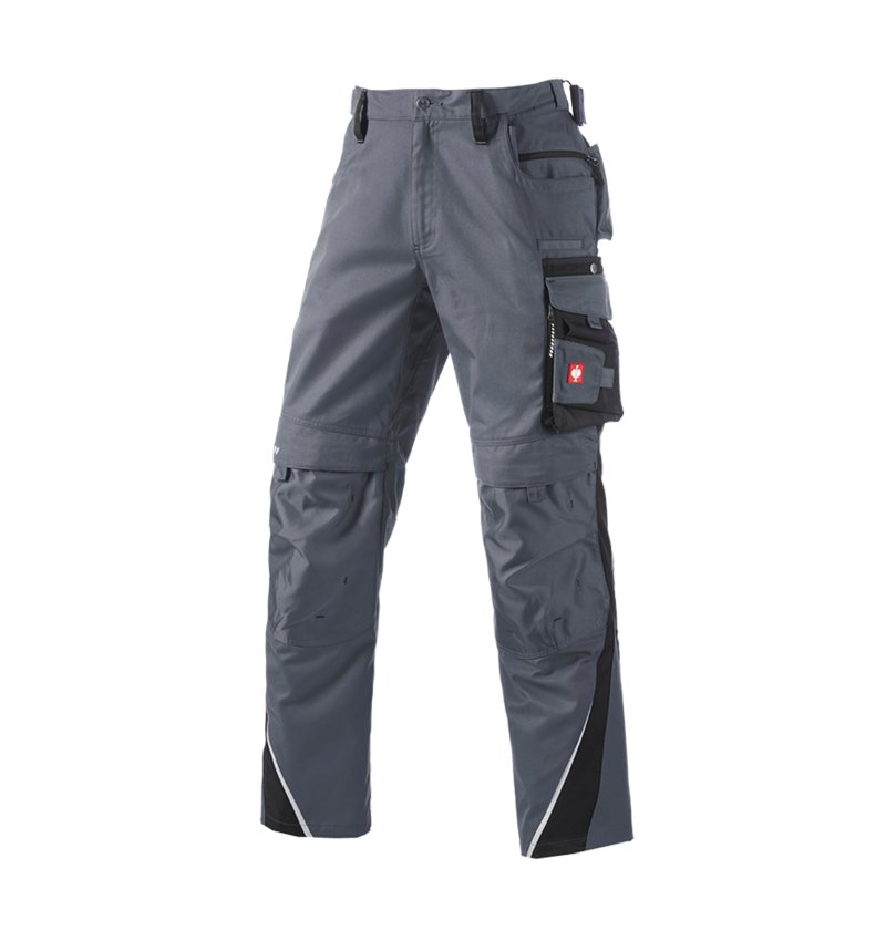 Work Trousers: Trousers e.s.motion Winter + grey/black 8