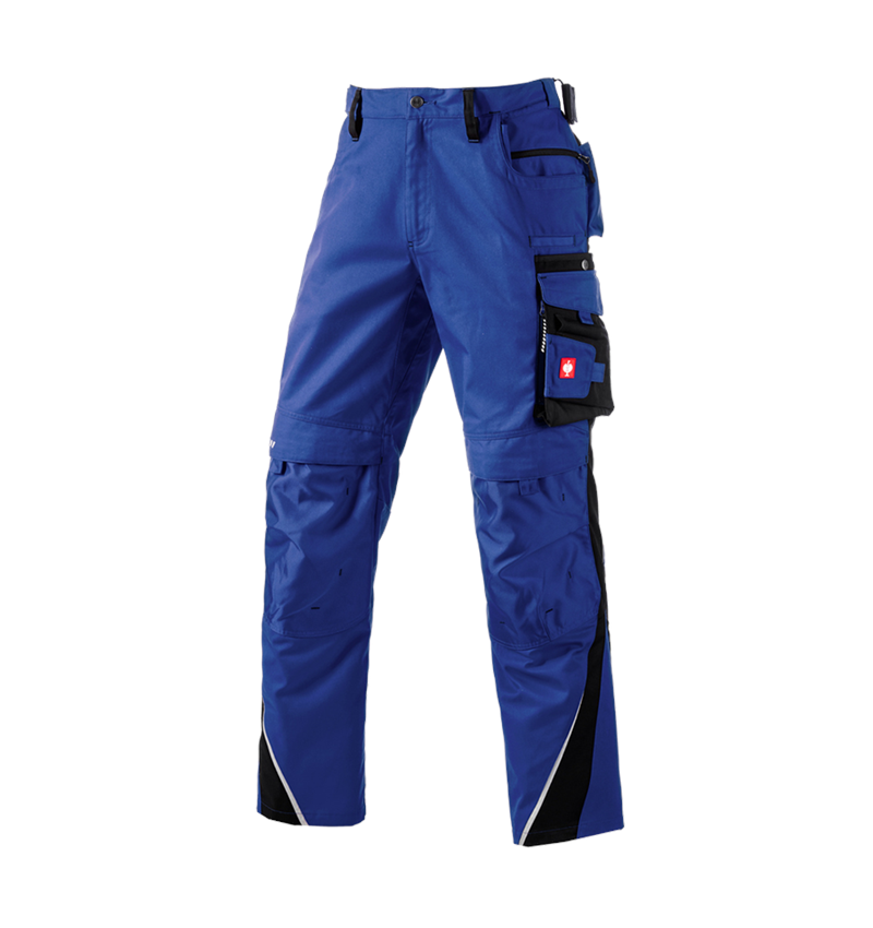 Work Trousers: Trousers e.s.motion Winter + royal/black 6