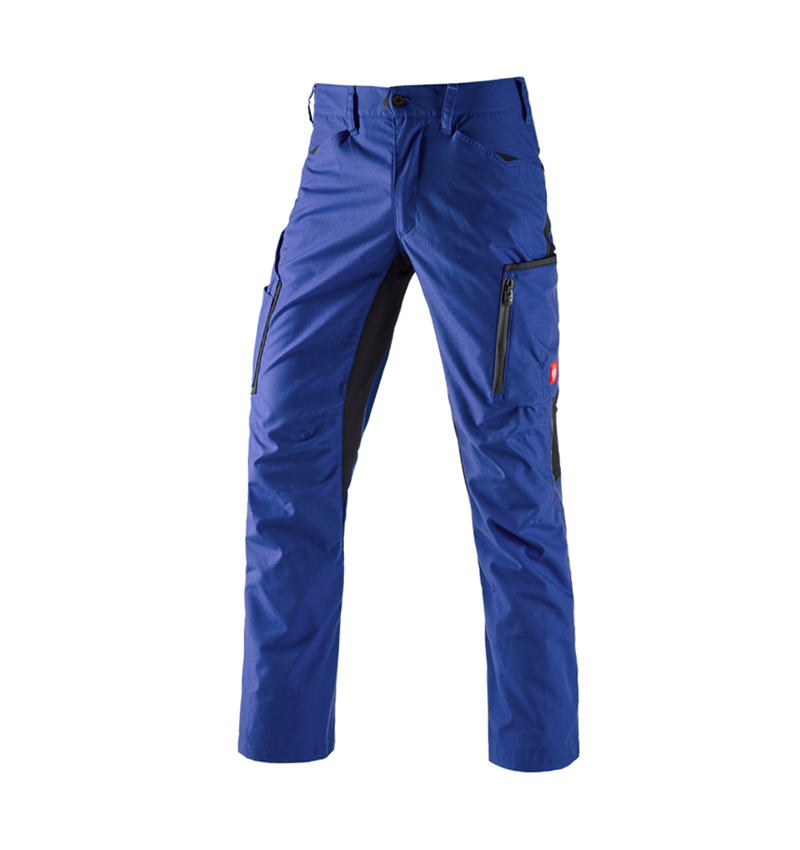 Work Trousers: Trousers e.s.vision, men's + royalblue/black 2