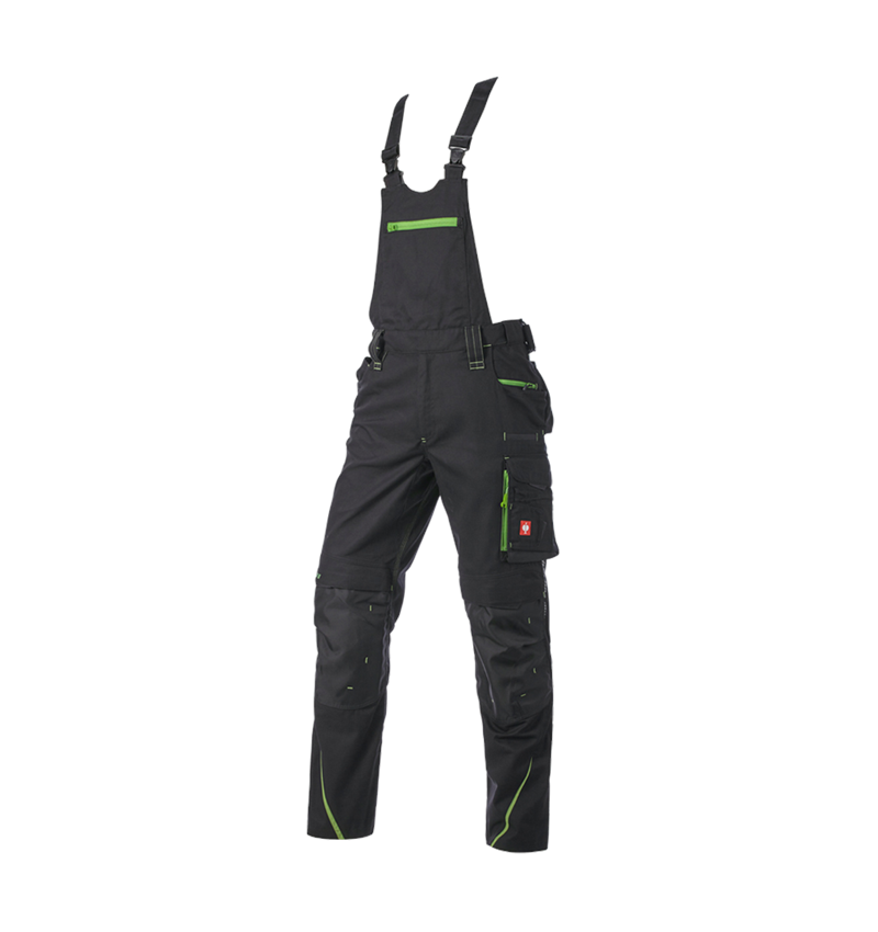 Topics: Bib & brace e.s.motion 2020 + black/seagreen 6