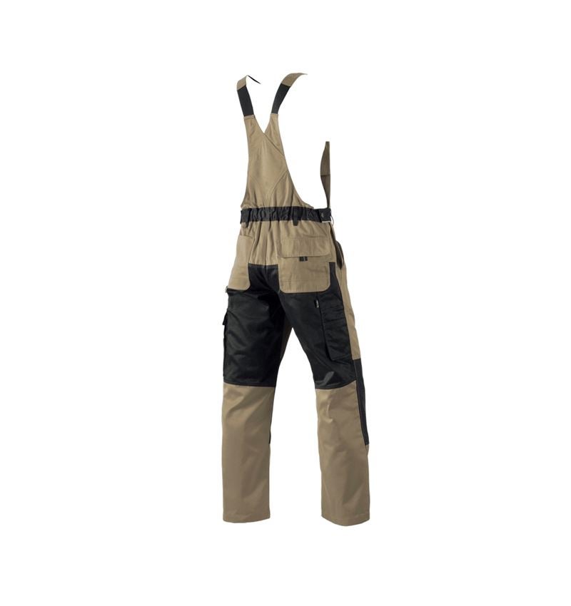 Work Trousers: Bib & Brace e.s.image + khaki/black 6