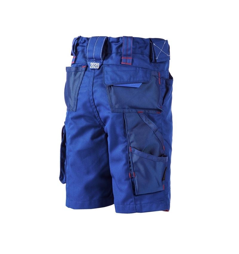 Shorts: Shorts e.s.motion 2020, children's + royalblue/fiery red 2