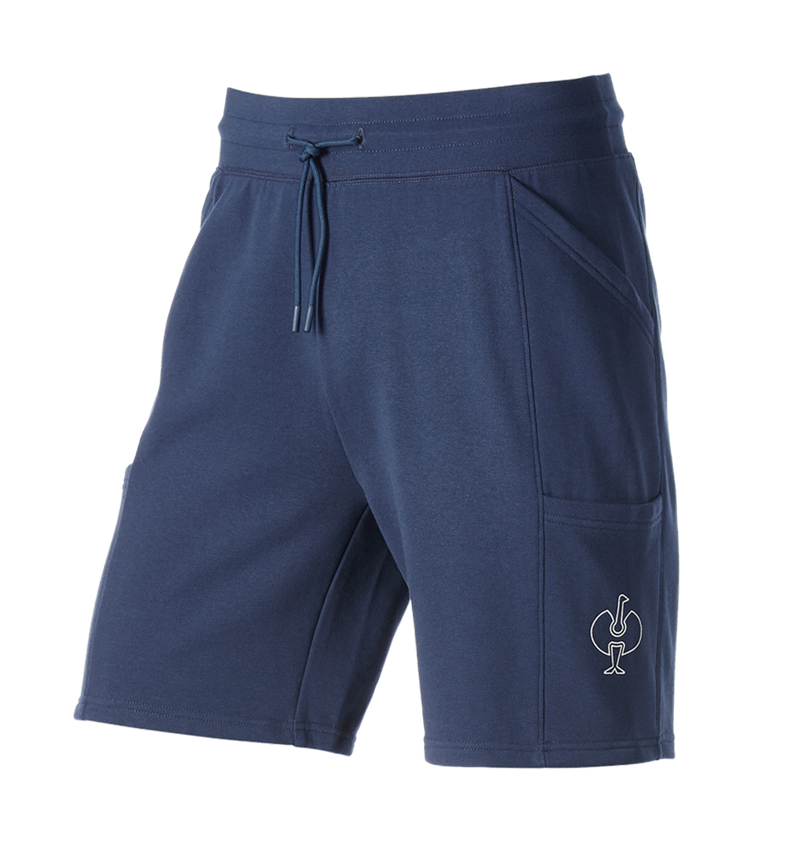 Accessories: Sweat short light e.s.trail + deepblue/white 4