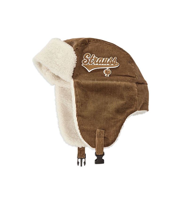 Accessories: Winter hat e.s.e:pic + almondbrown