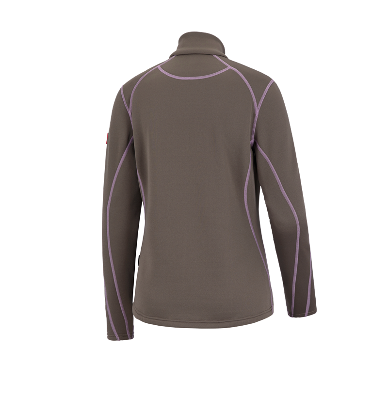 Shirts, Pullover & more: Funct.-Troyer thermo stretch e.s.motion 2020, la. + stone/lavender 3