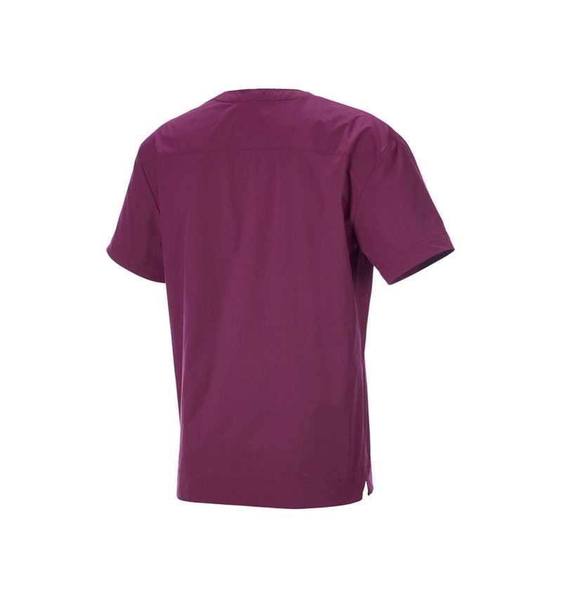 Clothing: Pocket Shirt e.s.avida, men’s + redviolet 3