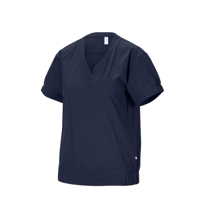 Clothing: Pocket Shirt e.s.avida, ladies’ + navy 2