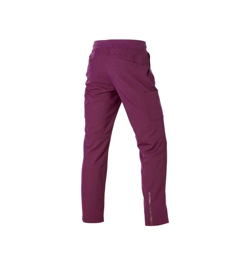 Work Trousers: Pocket Trousers e.s.avida, men’s + redviolet 3