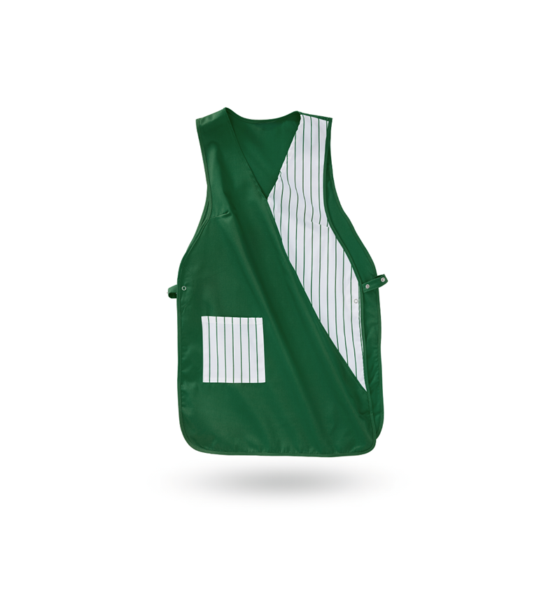 Aprons: Tabard Iris + green/white
