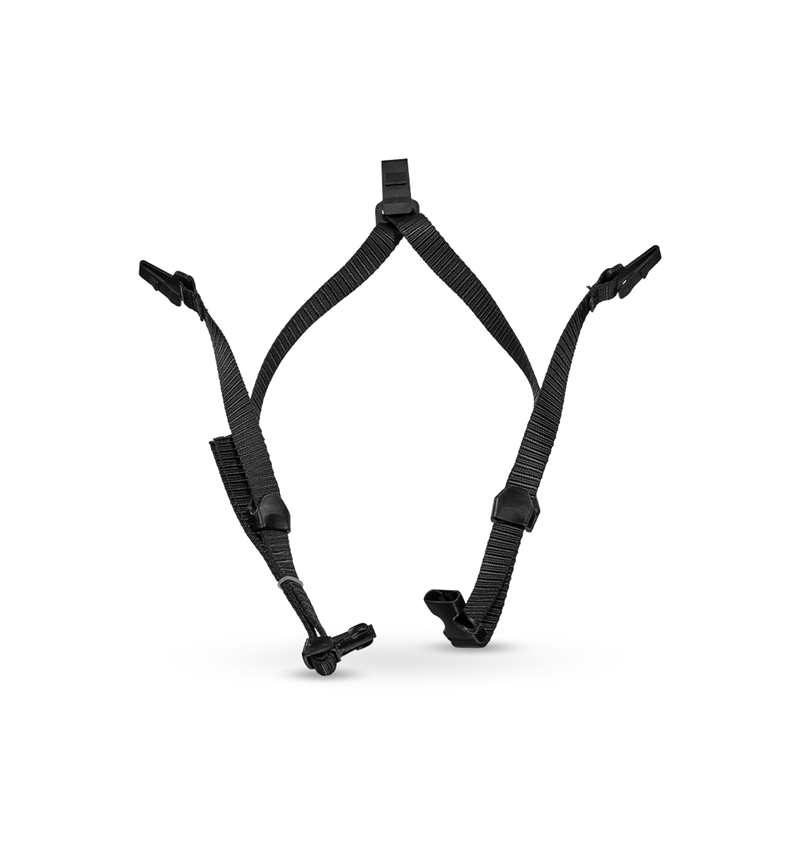 Accessories: Chinstrap for e.s. Work helmet worker + black