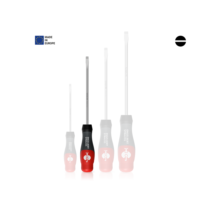 Screwdrivers: e.s. 3-C workshop screwdriver slot-head