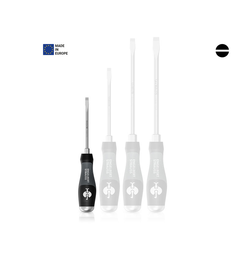 Screwdrivers: e.s. 3-C scalpro slotted screwdriver