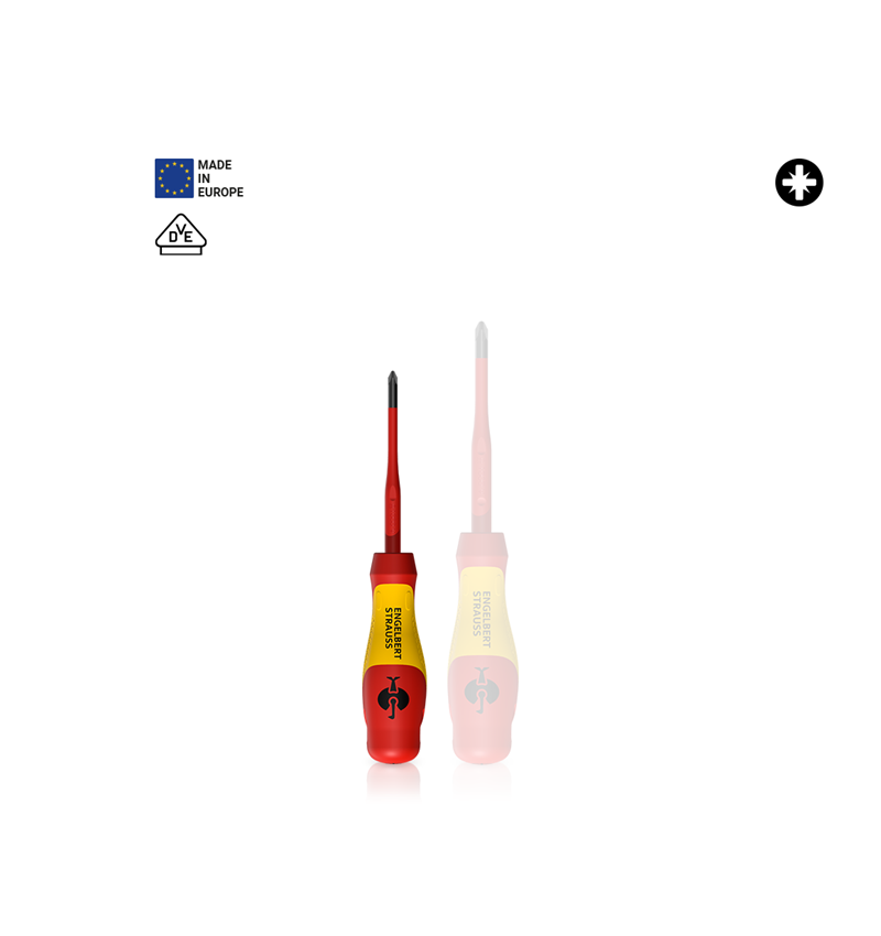 Screwdrivers: e.s. 3-C VDE slim screwdriver PZ