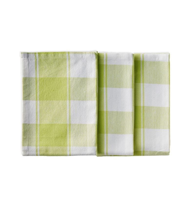 Cloths: Tea towels Color, pack of 3 + green