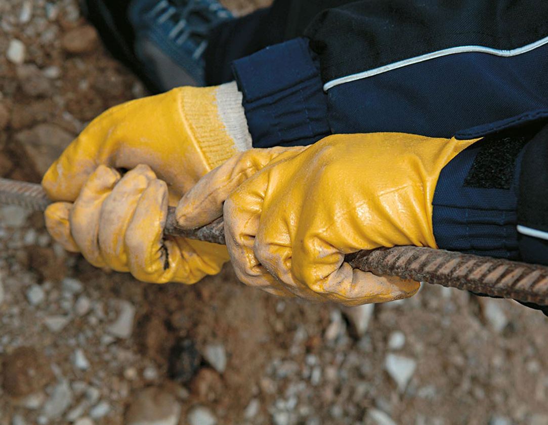 Coated: Nitrile gloves Basic, fully coated,pack of 12 2