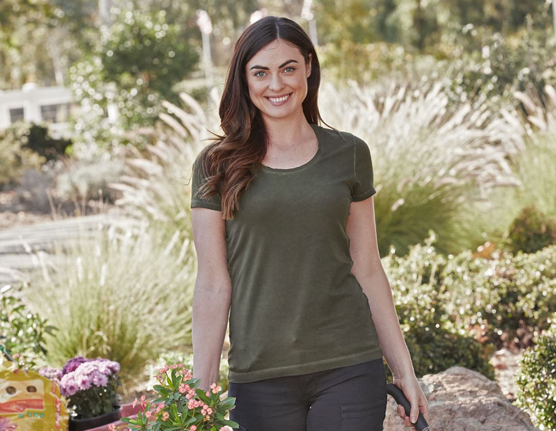 Shirts, Pullover & more: e.s. T-Shirt vintage cotton stretch, ladies' + disguisegreen vintage 2