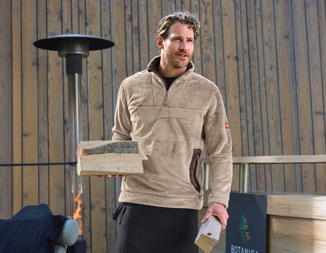 Shirts, Pullover & more: e.s. Troyer Highloft + clay/peat