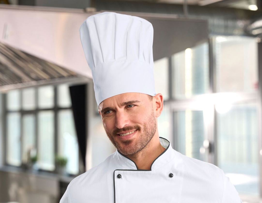 Accessories: Cotton Chefs Hats + white