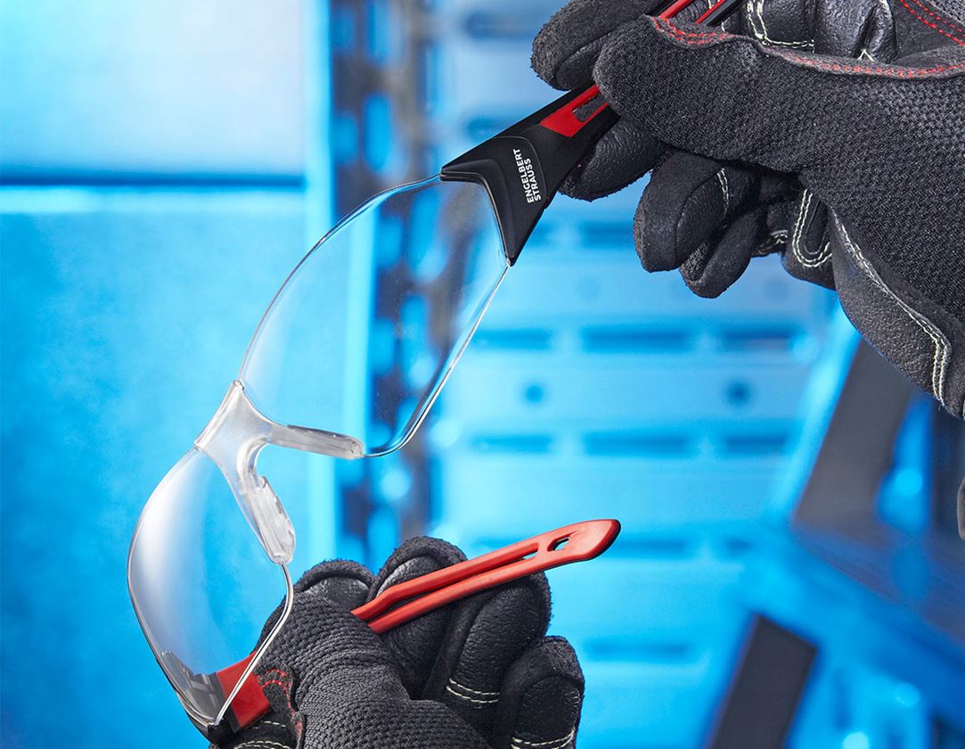 Safety Glasses: e.s. Safety glasses Abell + royal/black 1