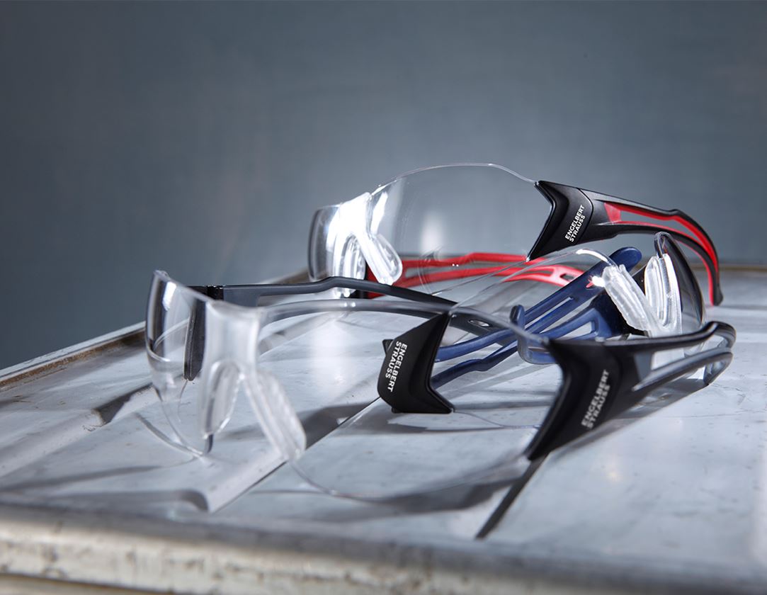 Safety Glasses: e.s. Safety glasses Abell + royal/black