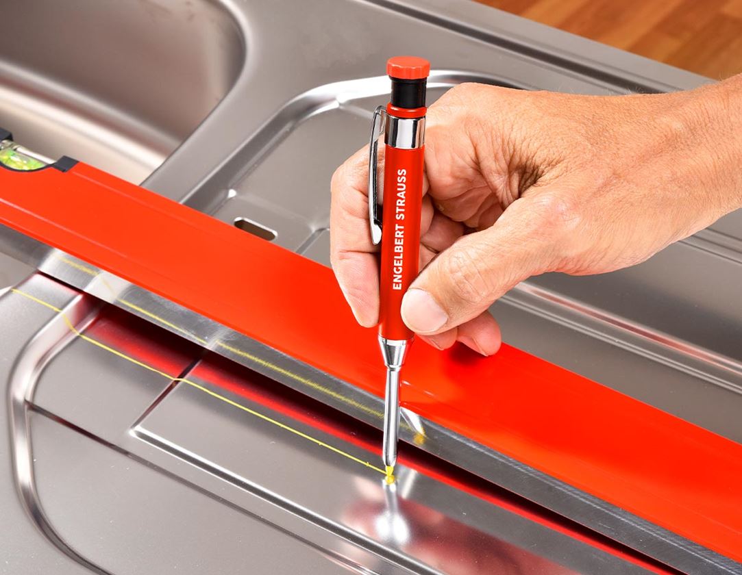 Marking tools: e.s. Deep-hole marker + graphite 1