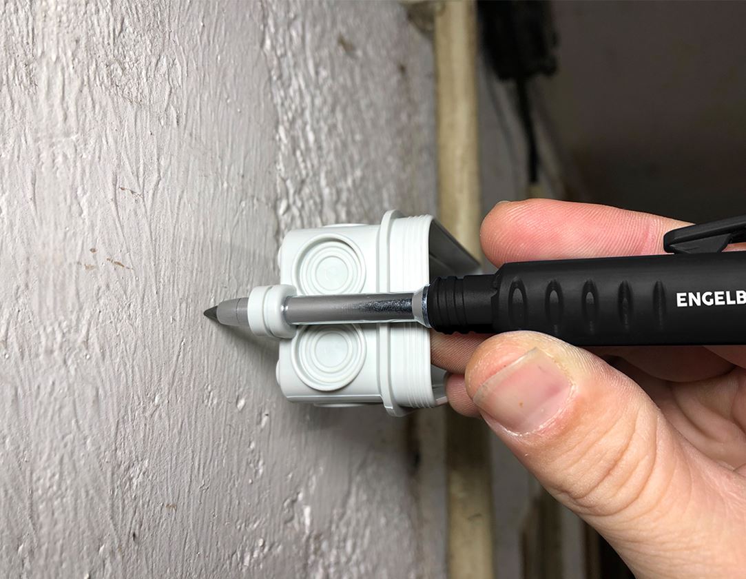 Marking tools: e.s. Deep-hole marker 2 in 1 2