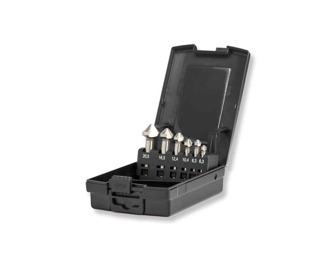 Drills: e.s. Counter sink set HSS classic
