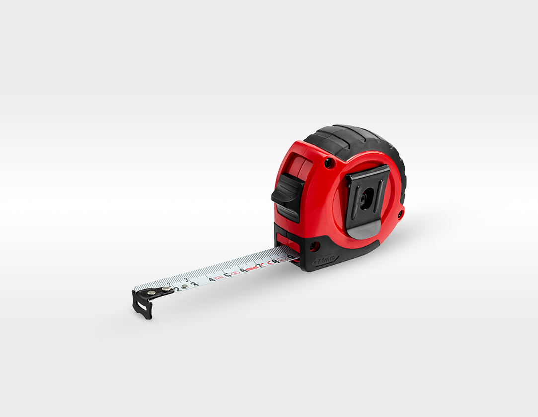 Measuring tools: e.s. pocket tape measure grip