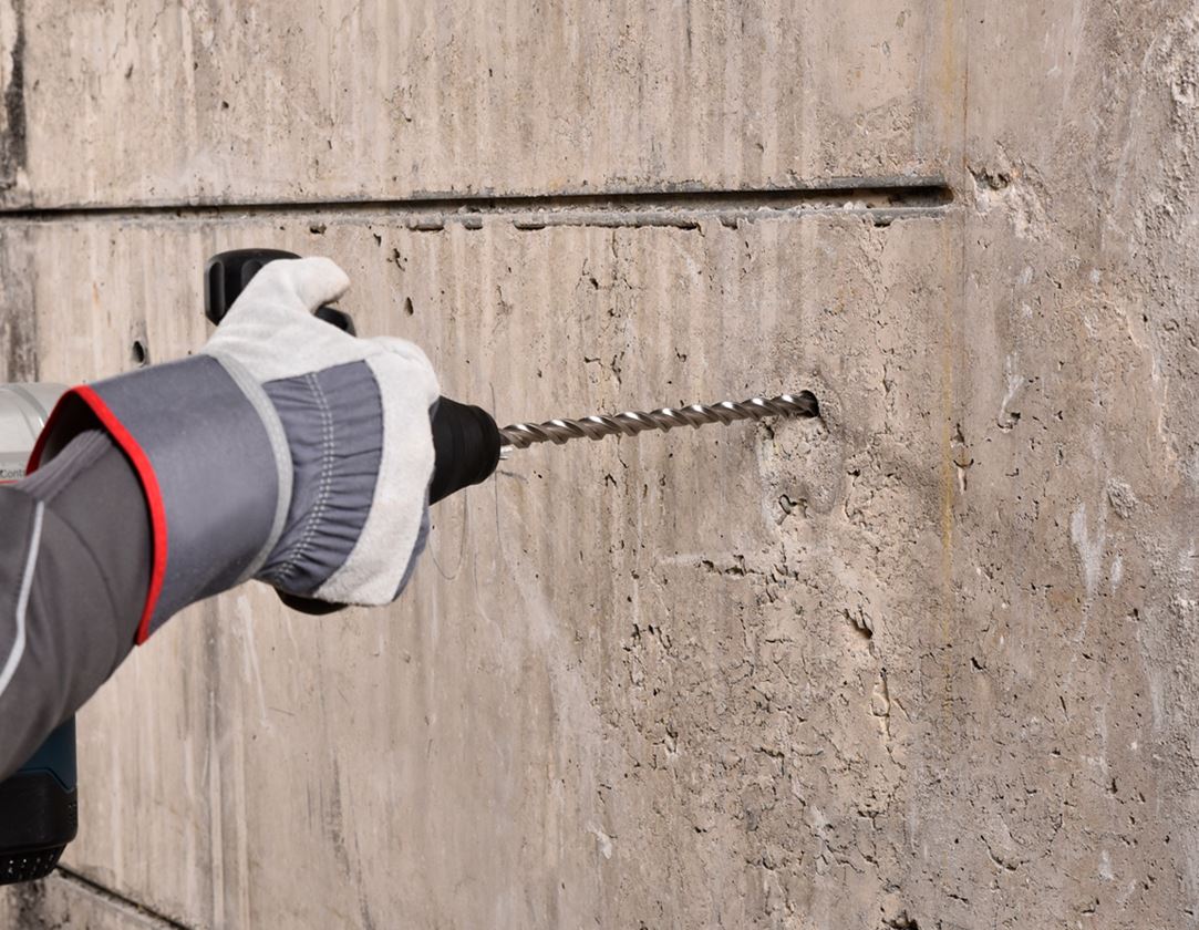 Drills: e.s. 2-blade stone drill SDS-plus classic 1