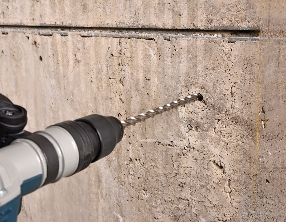 Drills: e.s. 2-blade stone drill SDS-plus classic 4