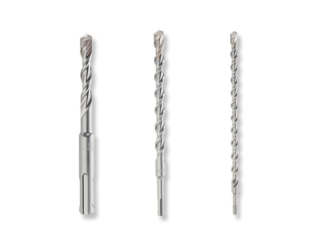 Drills: e.s. 2-blade stone drill SDS-plus classic