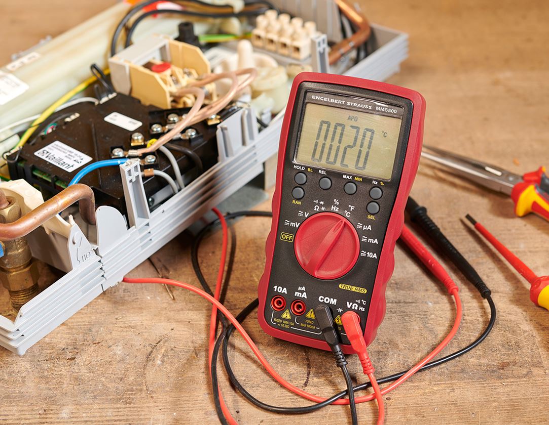 Electronics: e.s. LCD-Multimeter MMS500