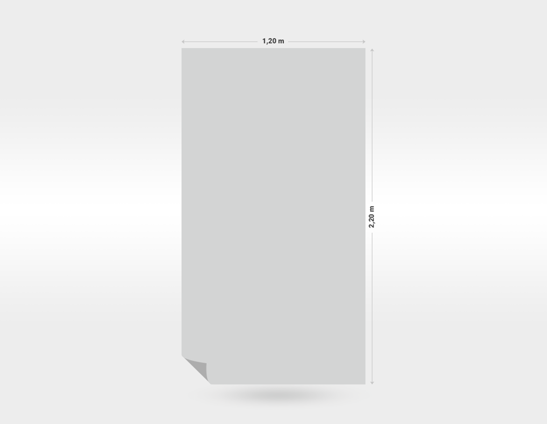 Offers of the month: Foil dust protection door with zip 120x220mm 1
