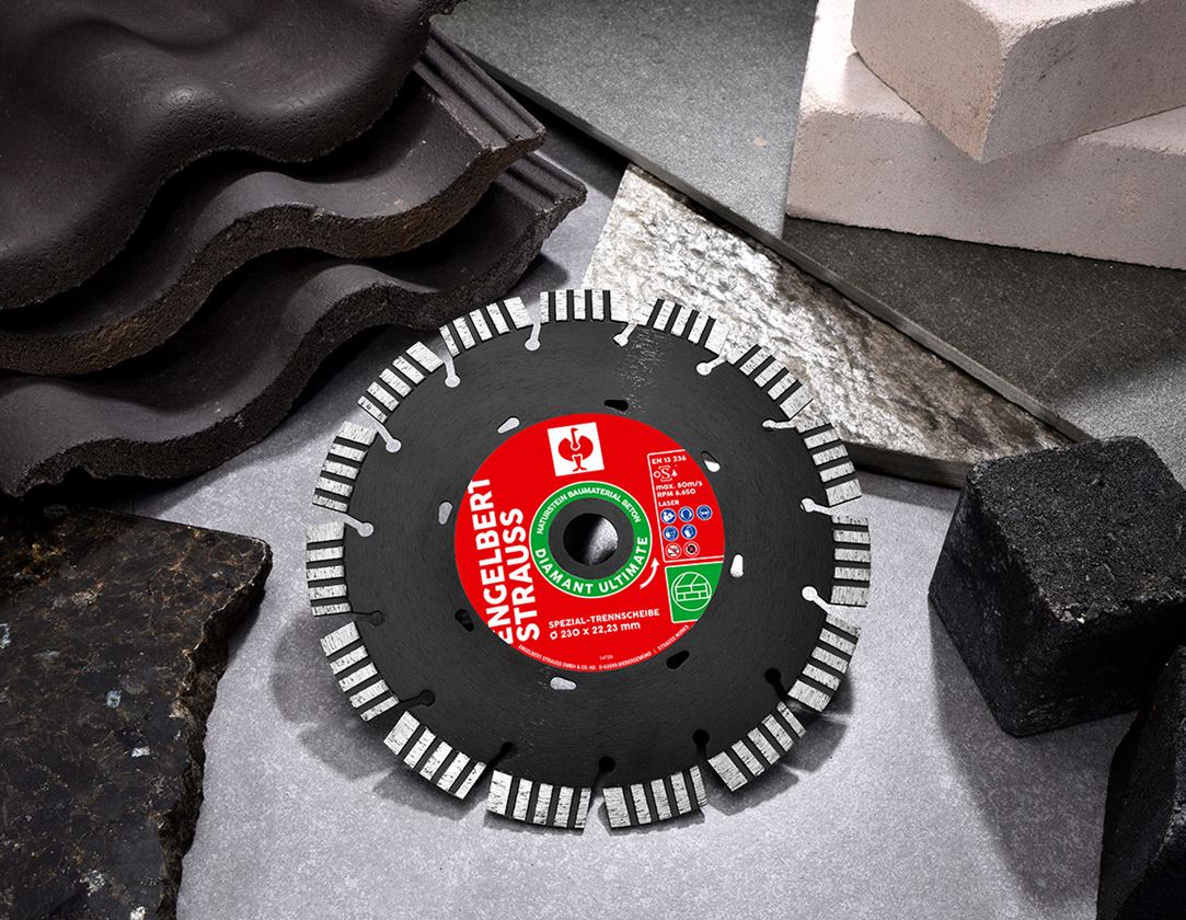 Cutting discs: e.s. Special cutting disc diamond ultimate